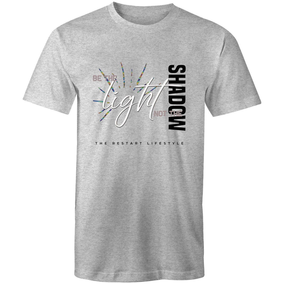 Premium Men's T-Shirt - Be the Light Design - (Light Colors)