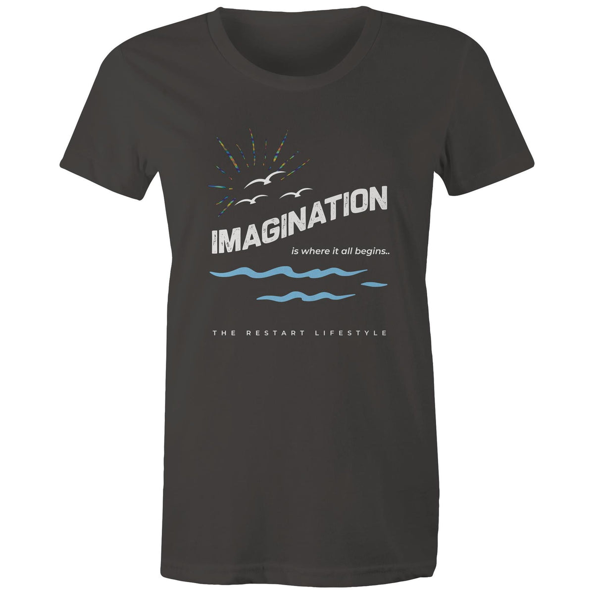 Premium Woman's T-Shirt - Imagination Design