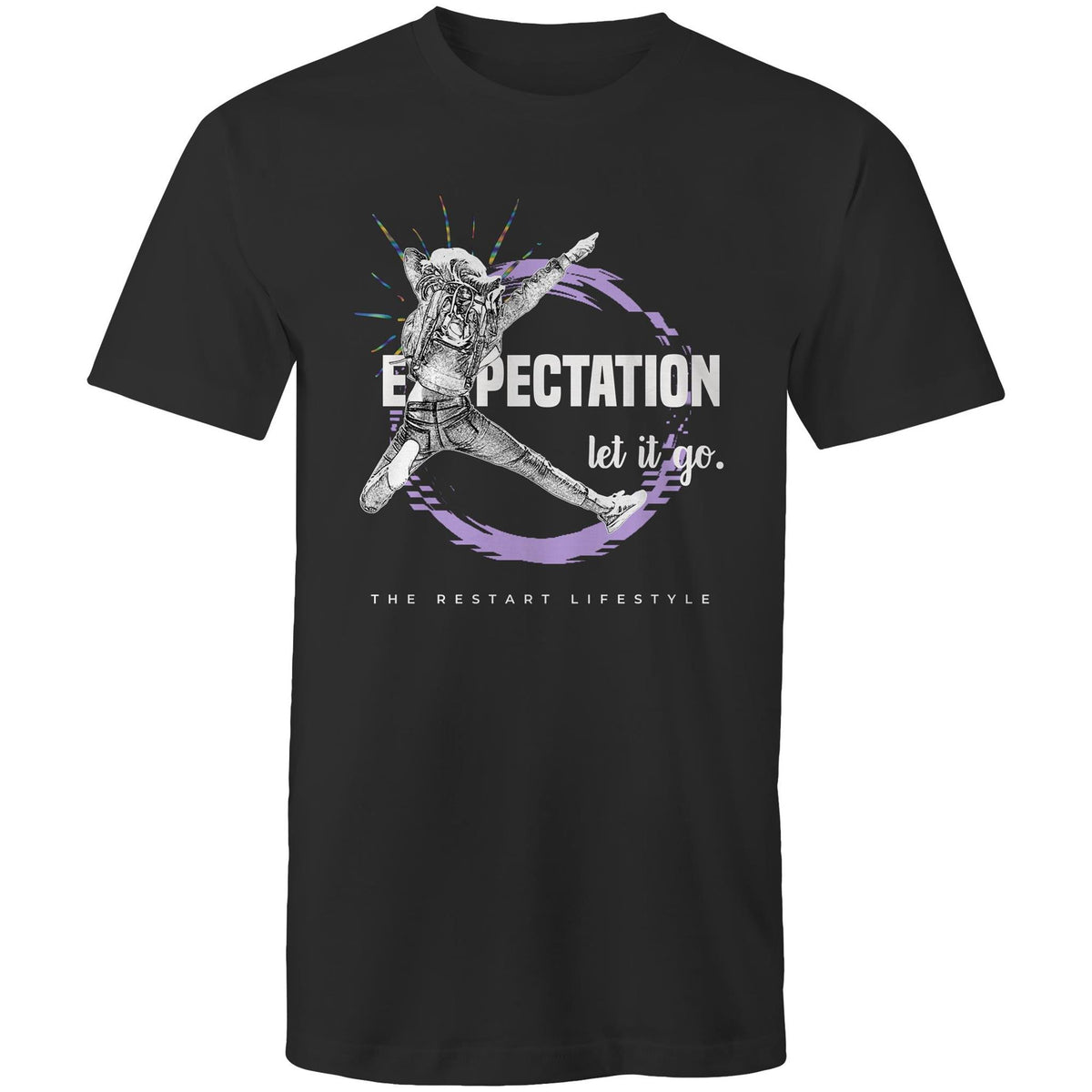 Premium Men's T-Shirt - Expectation Design - (Dark Colors)