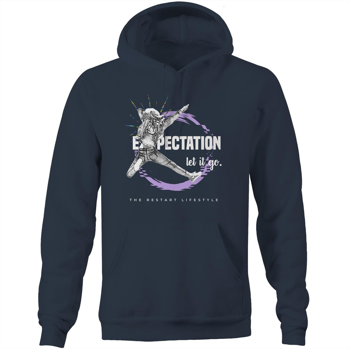 Premium Hoodie - Expectation Design - (Dark Colors)