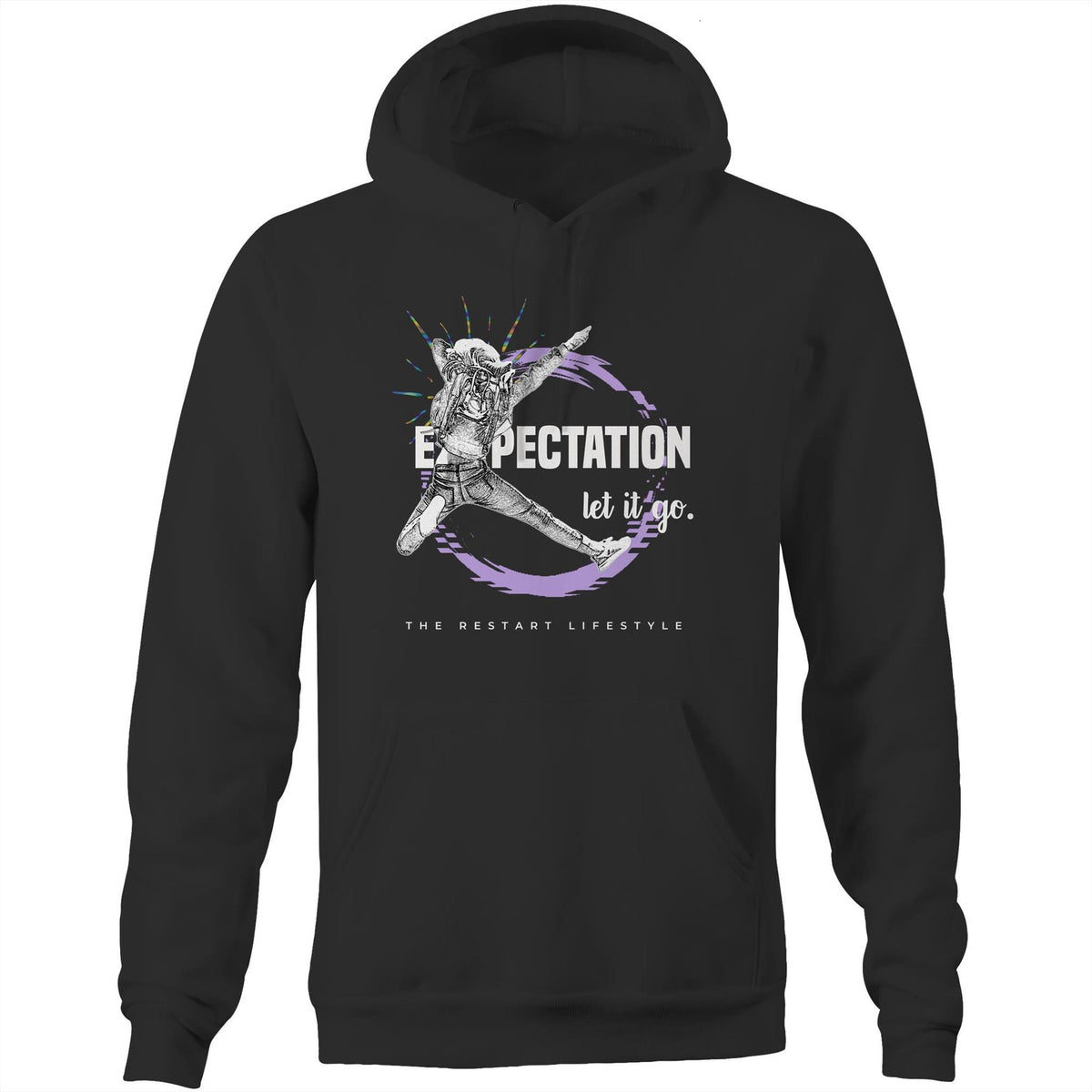 Premium Hoodie - Expectation Design - (Dark Colors)