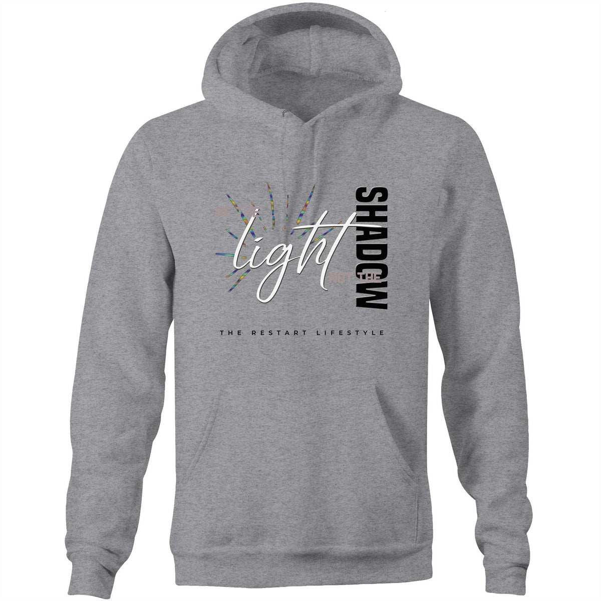 Premium Unisex Hoodie - Be the Light Design - (Light Colors)