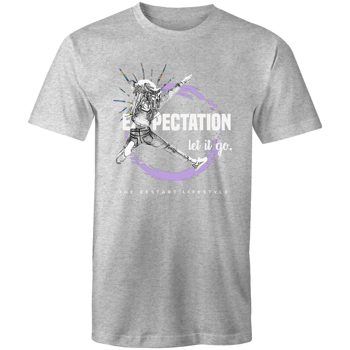 Premium Men's T-Shirt - Expectation Design - (Dark Colors)