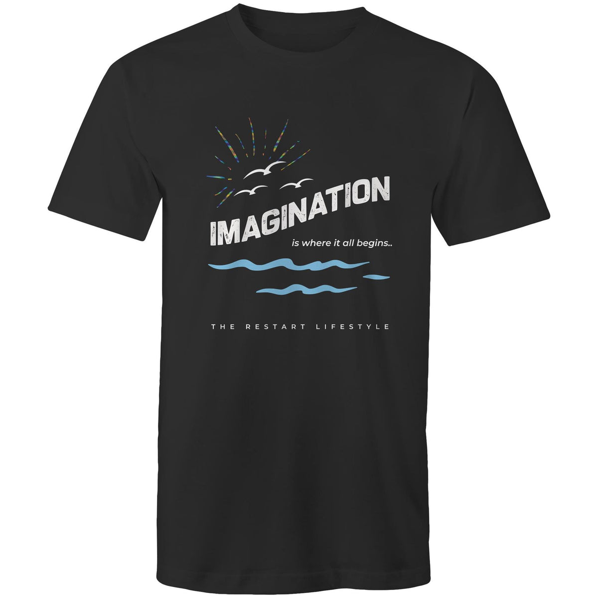 Premium Men's T-Shirt - Imagination Design