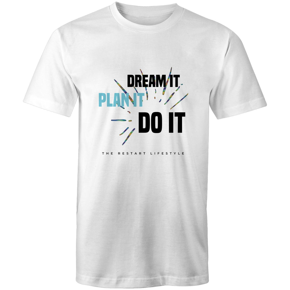 Premium Men's T-Shirt - Plan It Do It - (Light Colors)